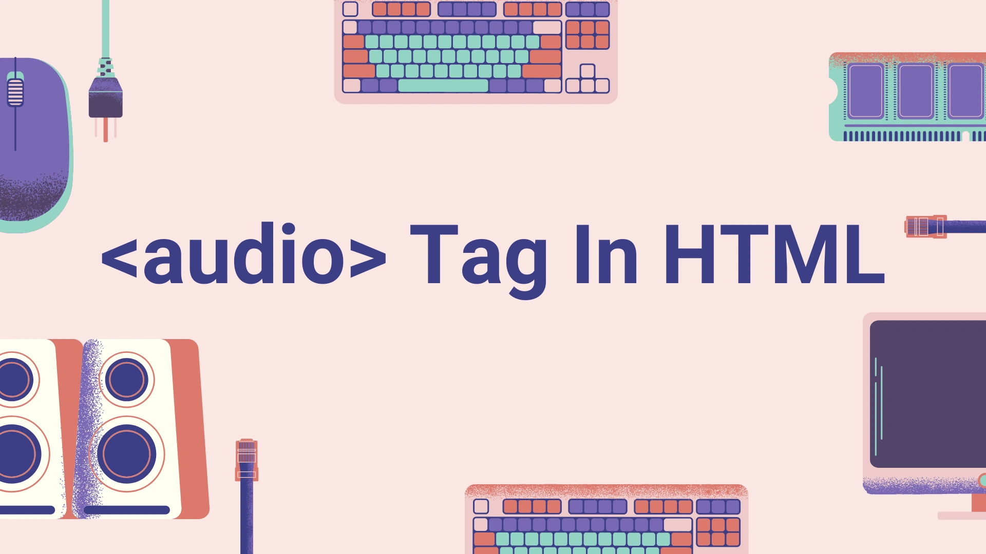تصویر مقاله آموزش تگ audio در html